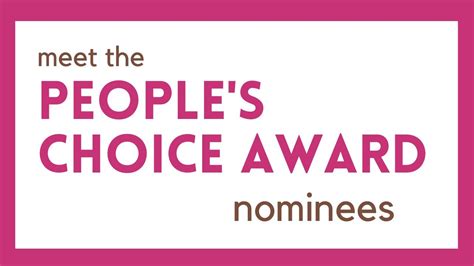 Meet The Peoples Choice Award Nominees Youtube