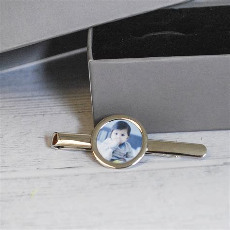 Personalised Photo Tie Clip By Instajunction