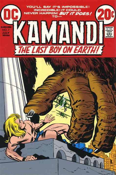 Kamandi The Last Boy On Earth 7 Vg Dc Low Grade Comic Jack Kirby