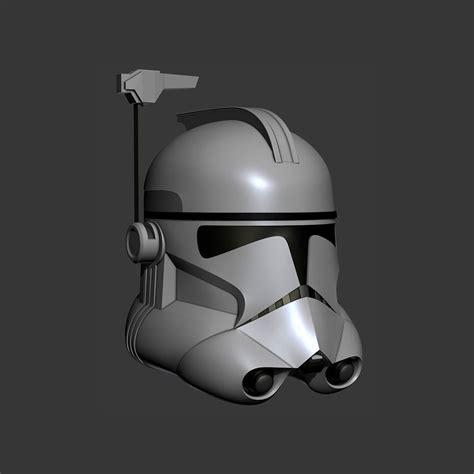 Arc Trooper Helmet 3d Printable Model Cosplay Cgtrader