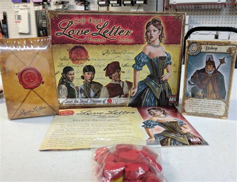 Newly Opened Game Love Letter Premium Boardgames Board Games Card