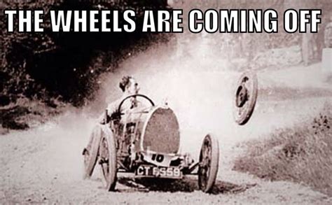 The Wheels Are Coming Off Bugatti Photographic Print Digital Pics