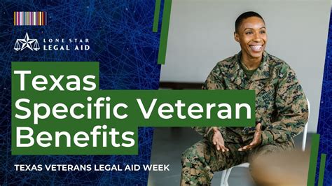 Texas Specific Veteran Benefits Texas Veterans Legal Aid Week Youtube