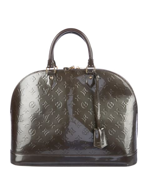 Louis Vuitton Vernis Alma Gm Handbags Lou206139 The Realreal