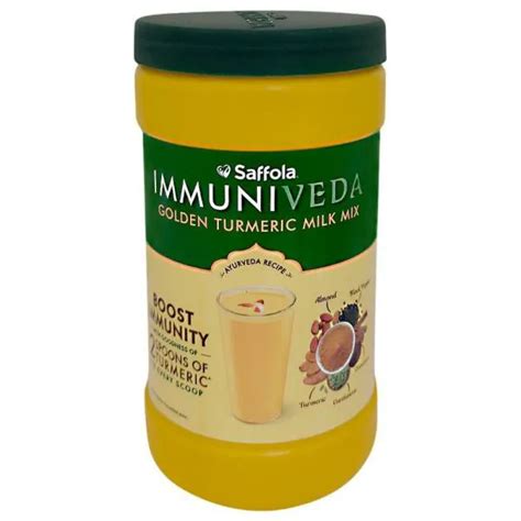 Saffola Immuniveda Golden Turmeric Milk Mix G Jiomart