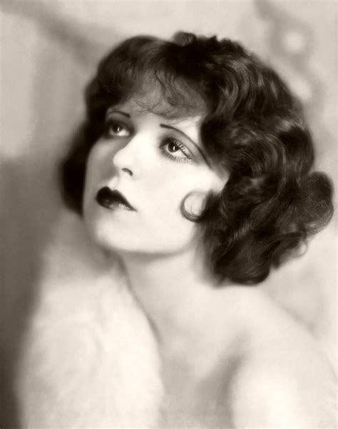 Vintage Portraits Of Clara Bow Silent Movie Star Monovisions Black And White Photography