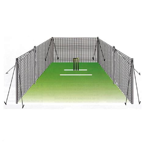 Backyard Cricket Net 42ft X 8ft Coaching Equipment Cricket