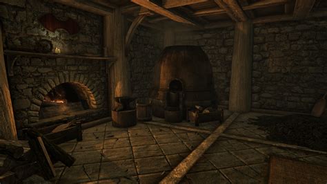 Breezehome Basement Crafting And Storage At Skyrim Special Edition