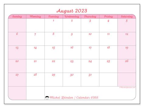 Calendar August 2023 Delicacy Ss Michel Zbinden Us