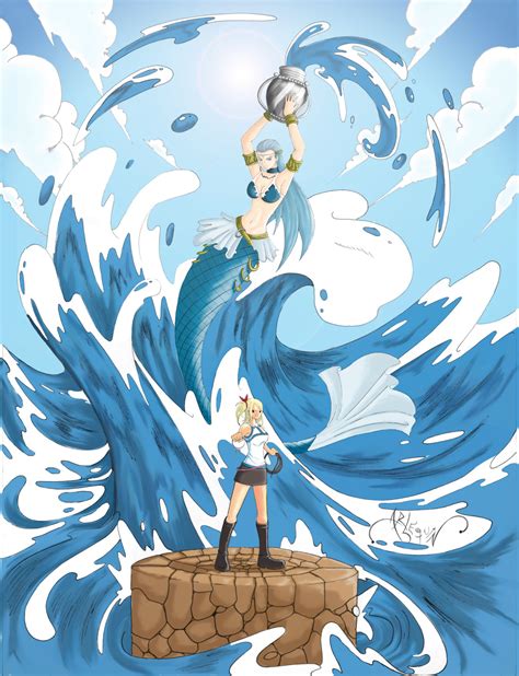 Aquarius Celestial Spirit Fairy Tail Daily Anime Art