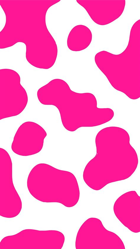 Hot Pink Cow Print Wallpapers Cow Print Wallpaper