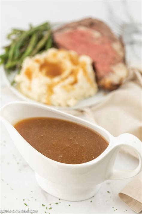 Homemade Brown Gravy Recipe And Video How To Make Brown Gravy
