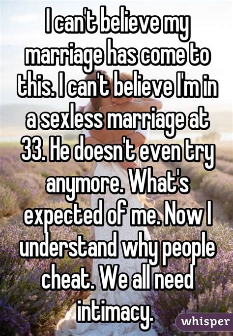 12 Confessions From Husbands And Wives In Sexless Marriages Huffpost Life