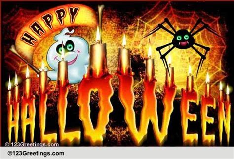 Creepy Spooktacular Halloween Free Happy Halloween Ecards 123 Greetings