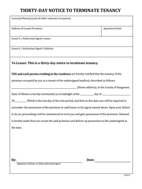 State law requires giving at least 30 days notice for termination. 30 Days To Vacate Texas Form - Application To Sublease Apartment Form - The texas notice to ...