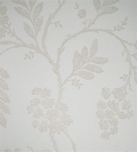 Oleander Wallpaper By Gp And J Baker Silver On Grey