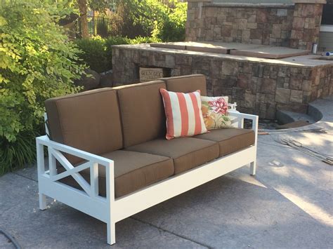 Ana White Outdoor Sofa Mash Up Diy Projects