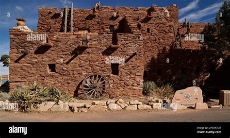 The 1905 Hopi House Built To Resemble A Hopi Tribe Pueblo At Grand