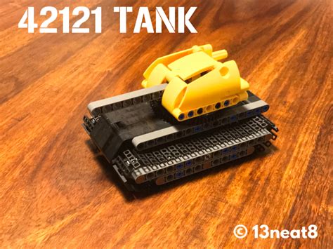 Lego Moc 42121 Tank By 13neat8 Rebrickable Build With Lego