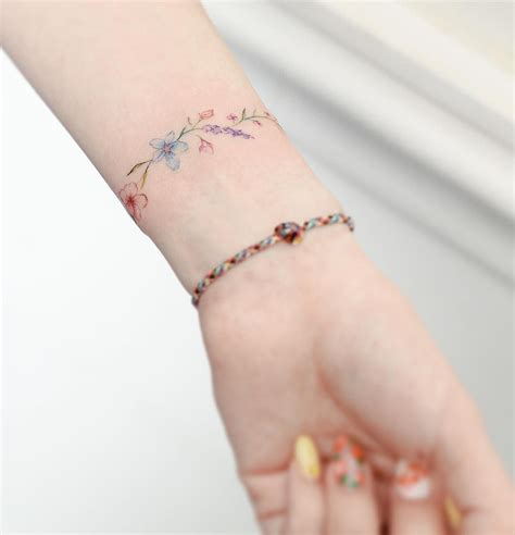 Flower Wrist Tattoos Wrist Tattoos For Guys Small Wrist Tattoos