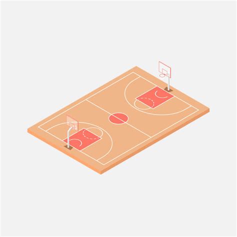 110 Basketball Court Top View Stock Illustrations Royalty Free Vector