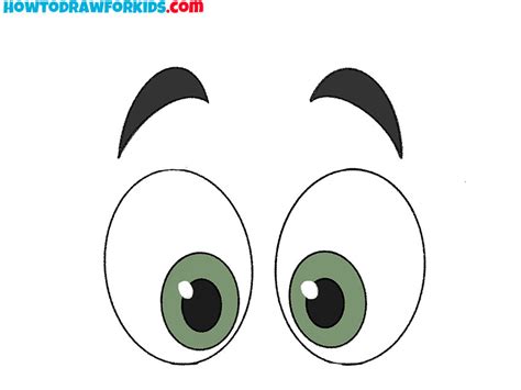 How To Draw Cartoon Eyes Easy Drawing Tutorial For Kids