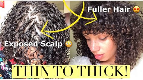 My Hair Secret For Thickerfuller Looking Hair Youtube