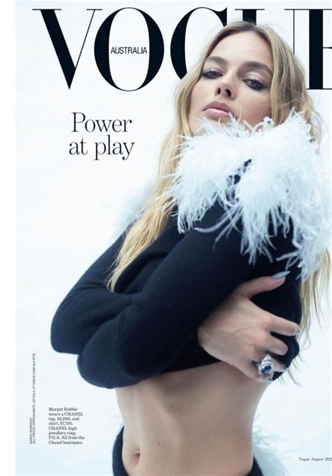 Margot Robbie Vogue Australia July Issue Celebmafia