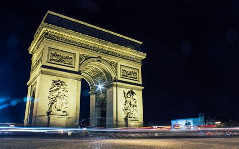 Download Wallpaper Arc De Triomphe Paris France 2560x1600