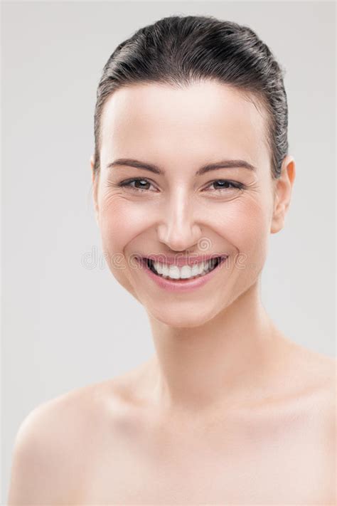 Beautiful Woman Smiling Stock Image Image Of Young Cosmetics 30916133