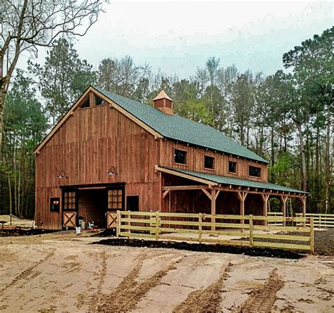 Horse Barn Framing Vermont Timber Works