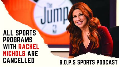 Espn Cancels Rachel Nichols Youtube