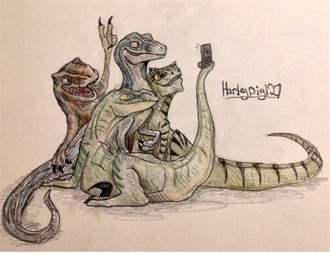 Raptor Squad Selfie Jurassic World Jurassic World Dinosaurs