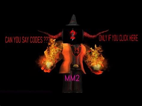 Maybe you would like to learn more about one of these? ROBLOX MM2 CODES - YouTube