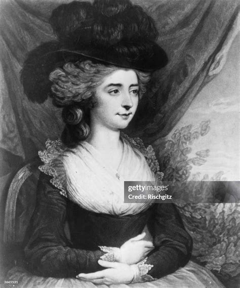 English Novelist And Diarist Fanny Burney Second Keeper Of The