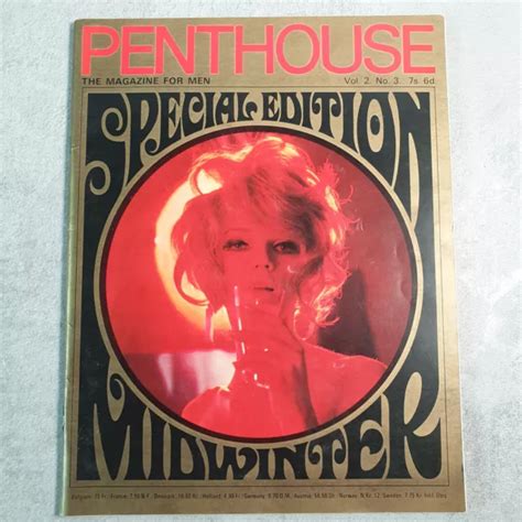 Vintage Penthouse Magazine Vol No December Retro Gift For Men