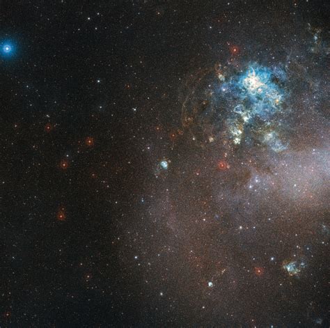 Eso Captures Dazzling Image Of Newly Forming Stars In The Lmc