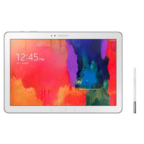 Samsung Galaxy Tab Pro 122 Sm T9000zwaxar Android Tablet White