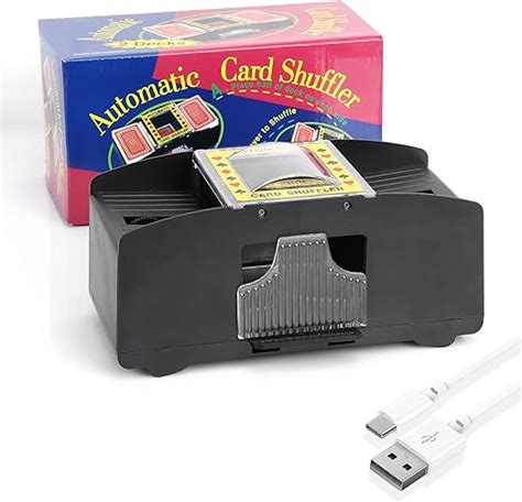 Napacoh Automatic Card Shuffler 2 Deck Uno Card Shuffler Machine