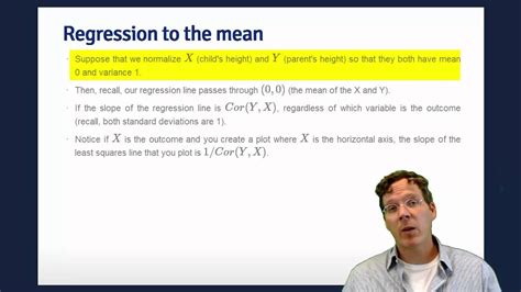 01 04 Part 1 Of 1 Regression To The Mean Youtube