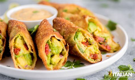 Take a third avocado and dice it into small pieces. Cheesecake Factory Avocado Egg Rolls