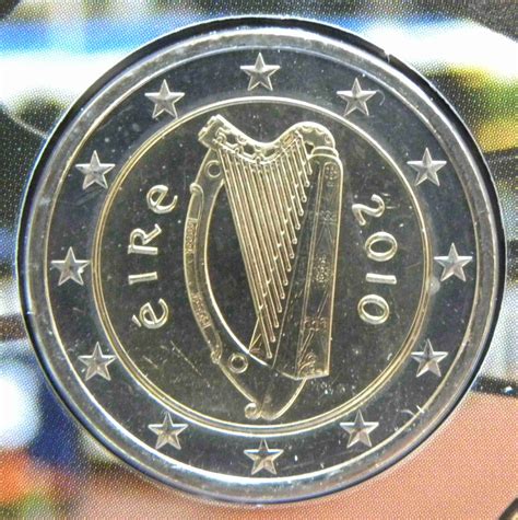 Ireland 2 Euro Coin 2010 Euro Coinstv The Online Eurocoins Catalogue