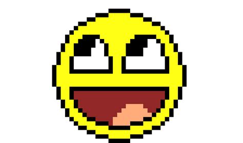 Pixilart Pixel Smiley Face By Anonymous