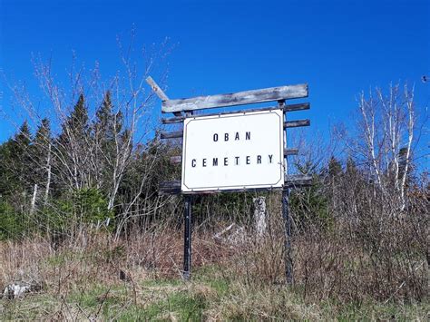 Oban Cemetery In Oban Nova Scotia Find A Grave Friedhof