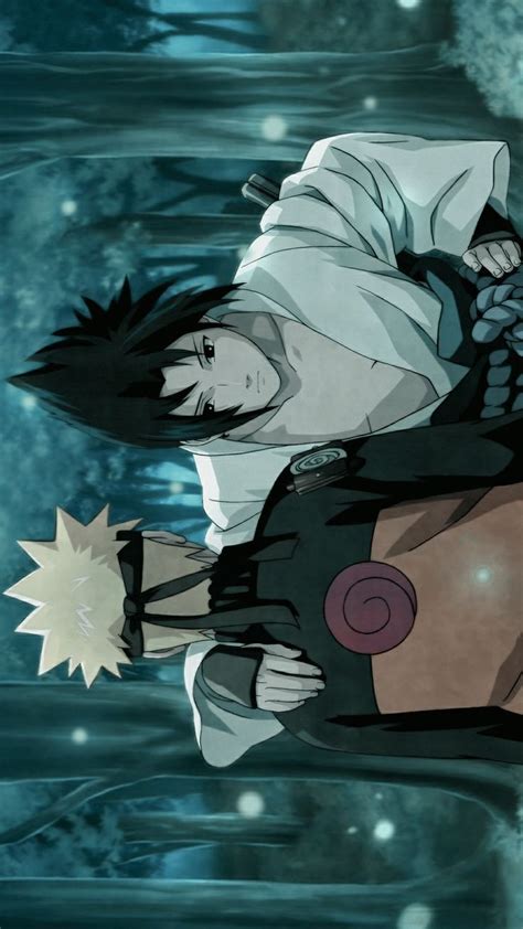 Naruto E Sasuke Simple Lockscreen In 2021 Naruto And Sasuke