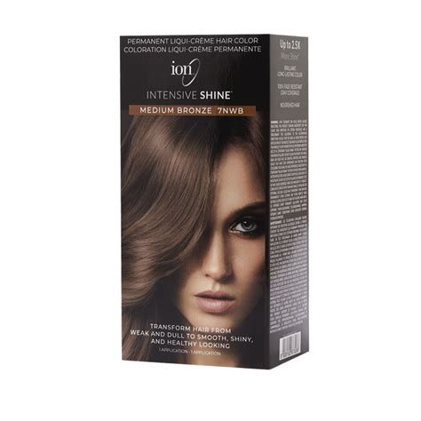 ion Intensive Shine Hair Color Kit Medium Bronze 7NWB | Hair Color Kit | Sally Beauty