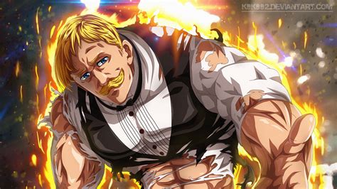 Blonde Escanor Hd The Seven Deadly Sins Wallpapers Hd Wallpapers Id