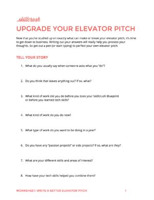 Cv as a sales pitch: How to Write an Elevator Pitch: A Step-by-Step Guide ...