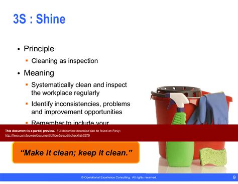 Ppt Office 5s Audit Checklist 28 Slide Ppt Powerpoint Presentation