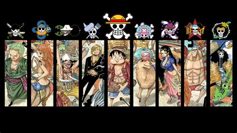 One Piece Straw Hat Crew Sashaandreevna Fond Décran 39766380
